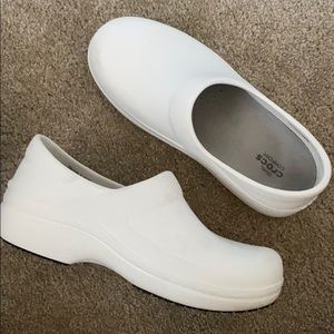 White crocs